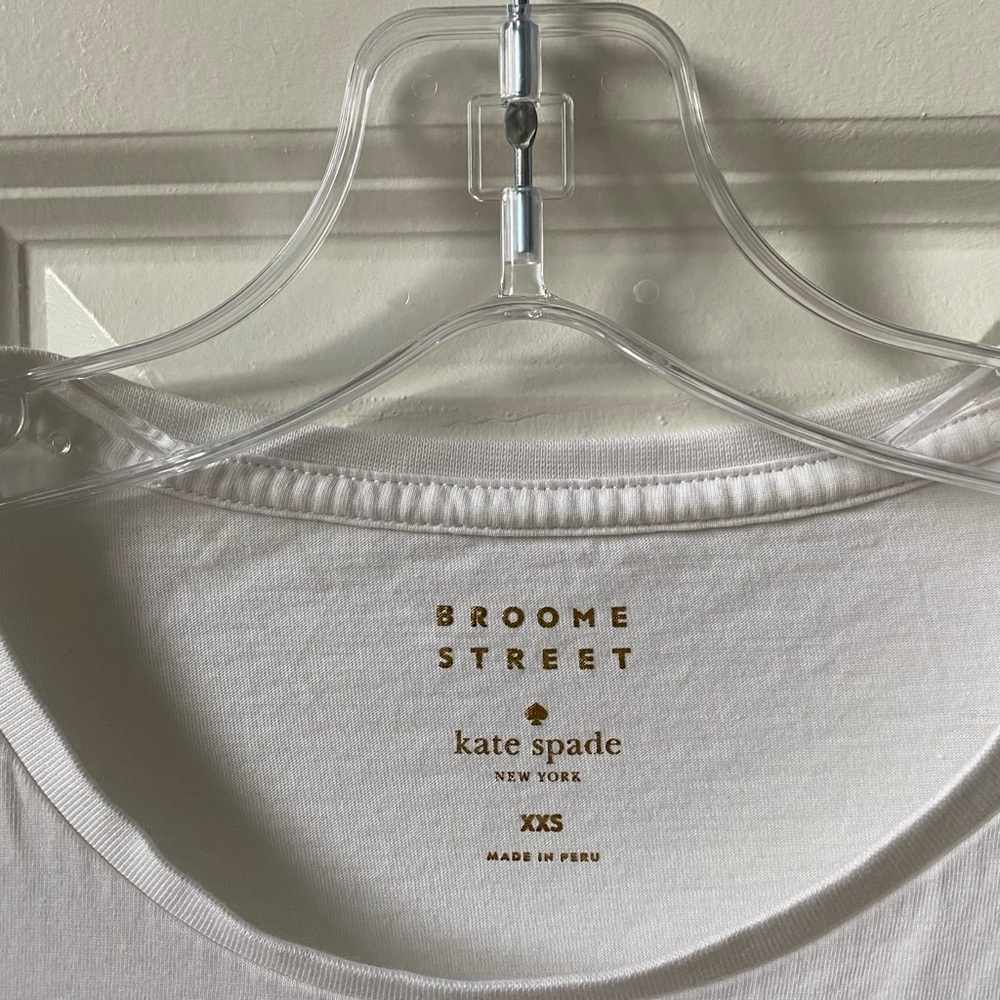 “Dear Santa, Diamonds Will Do” Brooke Street by Kate SpadeT-shirt size XXS - Picture 2 of 7